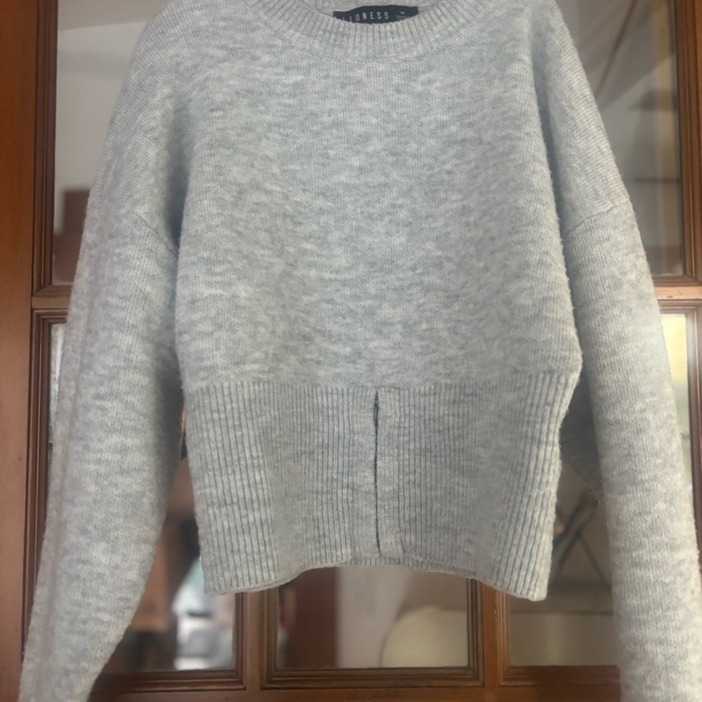 Lioness Light Gray Women's Sweater